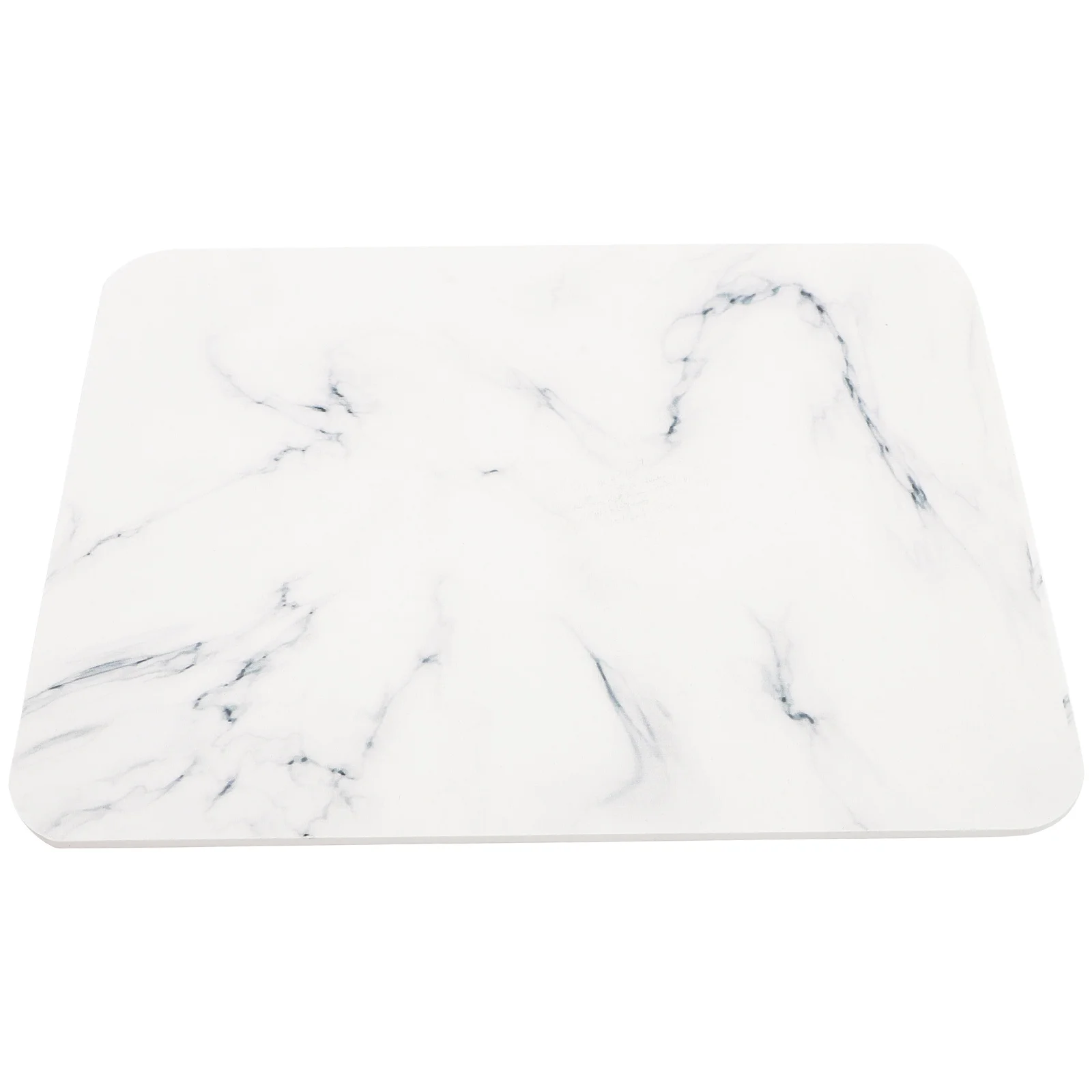 

Dish Mat Bathroom Dishwashing Diatomite Quick-drying Pad Absorbent Heat-resistant 12 Inches X 16 (marble (40*30) Large Size)