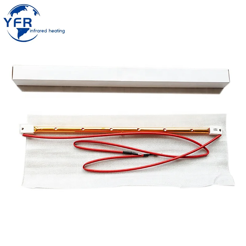 500W 1000W Quartz Halogen lamp Tube R7s Infrared Heater