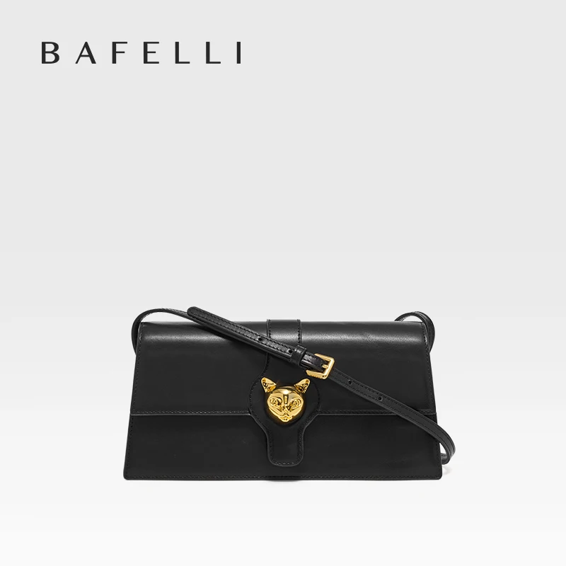 Shoulder Bag Leather Handbag BAFELLI CAT for Women