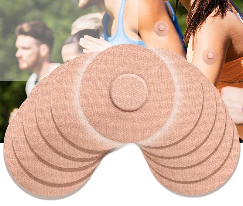 25 Pz Freestyle Patch Adesiva Patch Sensore Impermeabile Patch Fisse Bende Trasparenti 4 1/2 "* 3 1/5