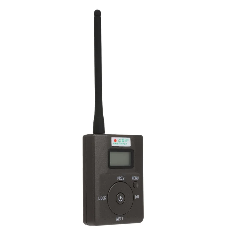 

Stereo Digital FM Transmitter Broadcast Portable HDR-831,with Mic Audio TF Card Slot AUX IN Microphone Input