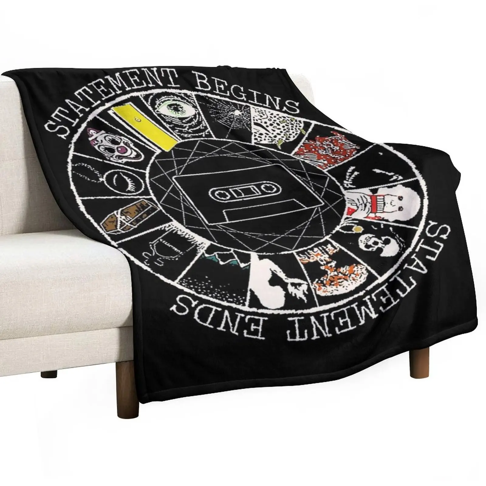 

magnus Throw Blanket Decorative Blankets Plaid on the sofa Beach Blanket