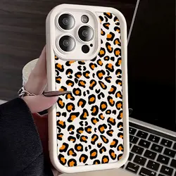 Retro Trendy Leopard Silicone Shockproof Phone Case - Soft Protective Cover for Tecno Pova 5 Pro (WH - JGK2009)