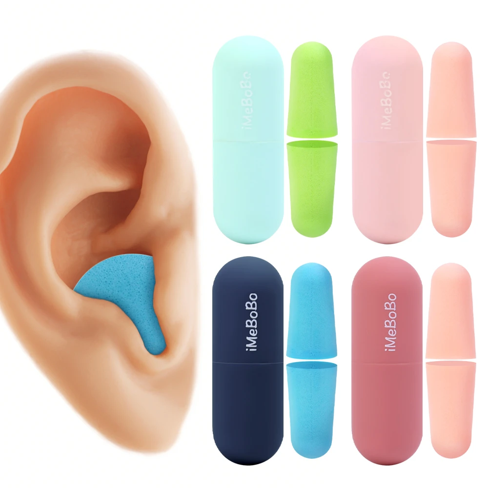 Soundproof Sleeping Ear Plugs Earplugs For Sleep Special Mute Soft Slow