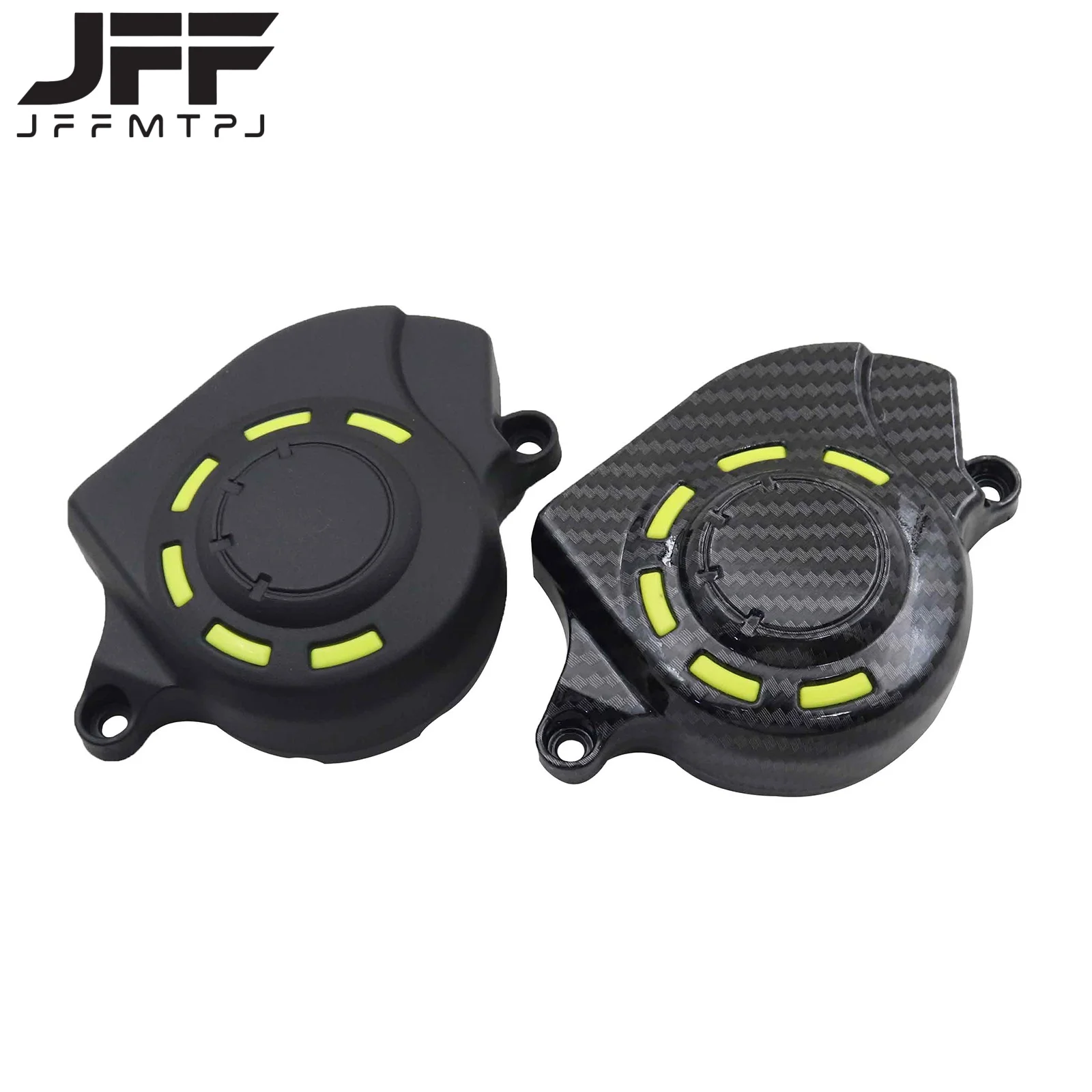Electric Motorcycle Carbon Fiber Engine Case Saver and Motor Pulley Guard