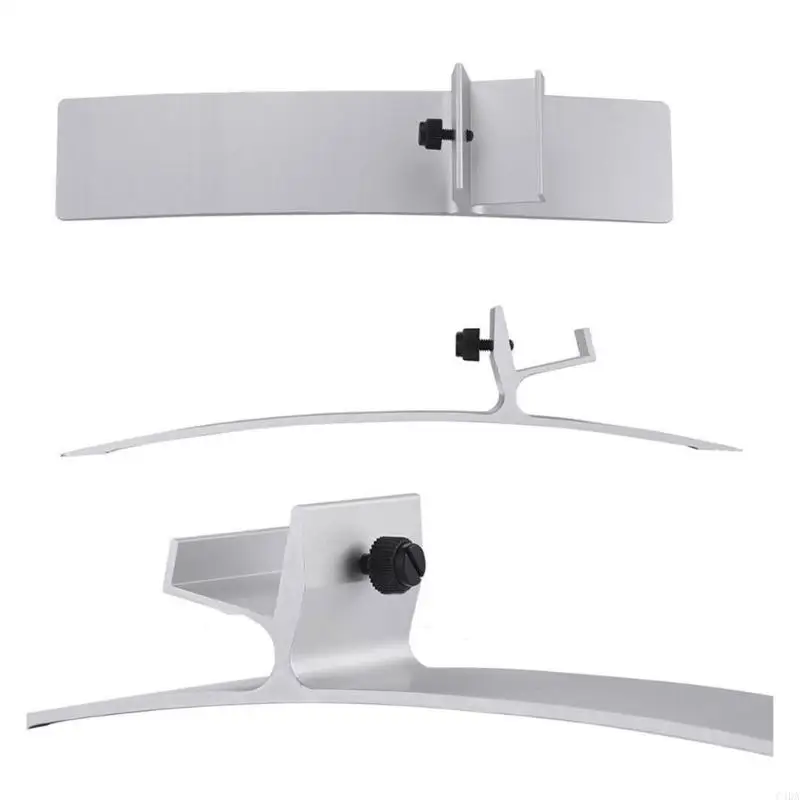 C4DA Pack of 2 Durable Heater Panel Stand Feet Aluminum Material Heater Bracket for Home and Commercial Use
