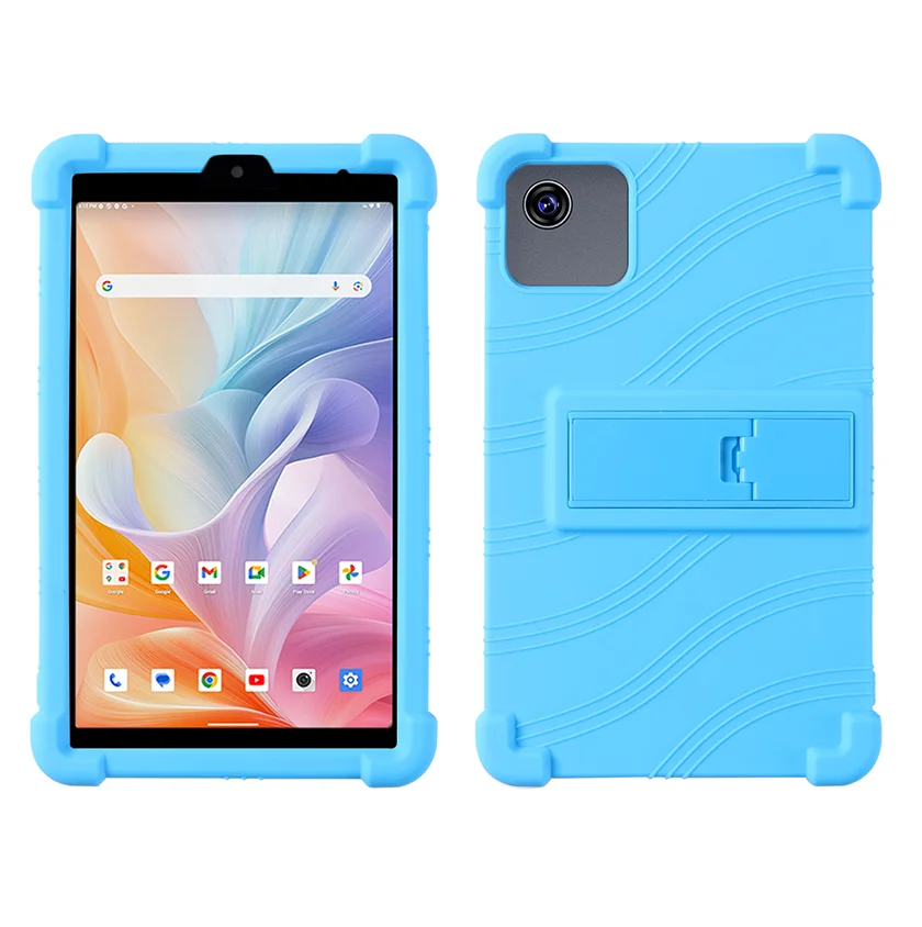 Children's Shockproof Silicone Kickstand Case - Durable Protective Cover