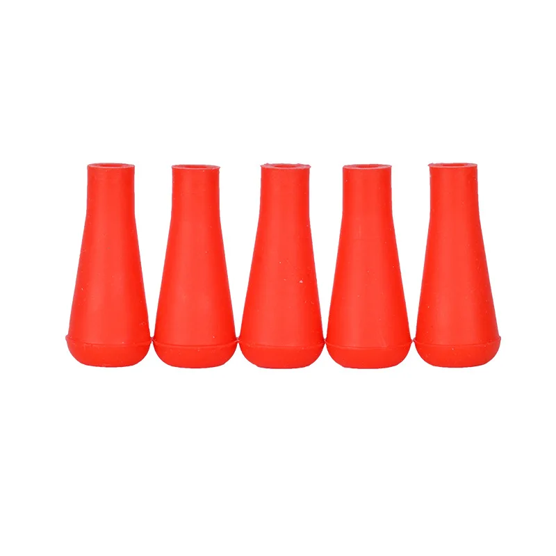 High-Impact Rubber Blunt Arrow Tips for Archery Training and Hunting