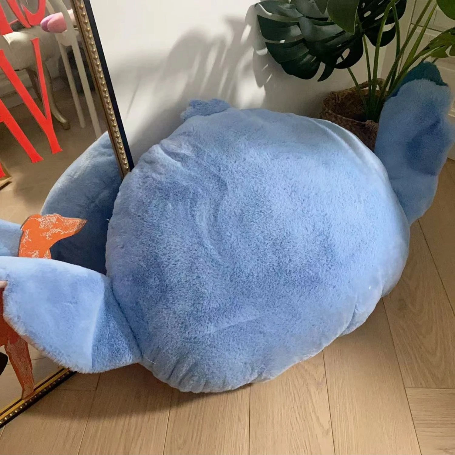 Comfortable Stitch Back Cushion Cuddly Throw Pillow Stuffed Anime Cushion Headrest Car Home Decor Sofa Bed Birthday Gifts 6