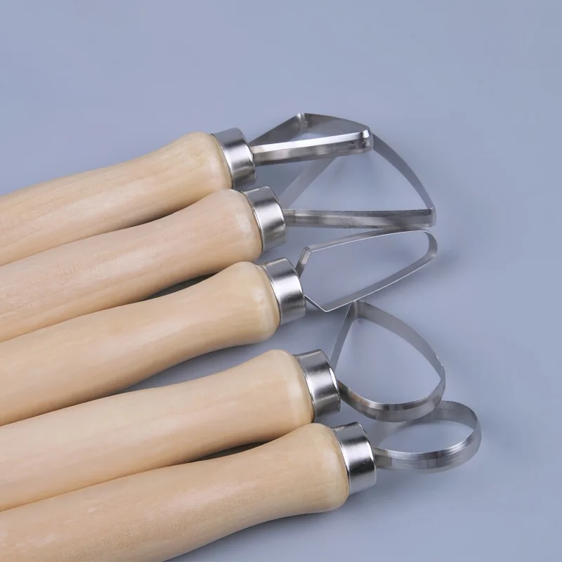 10 big head knife ceramic clay clay repair polymer scraper wooden set Polymer Clay Tools Pottery Tools Clay Sculpting Tools Pottery Sculpting Tools Clay Craft Tool