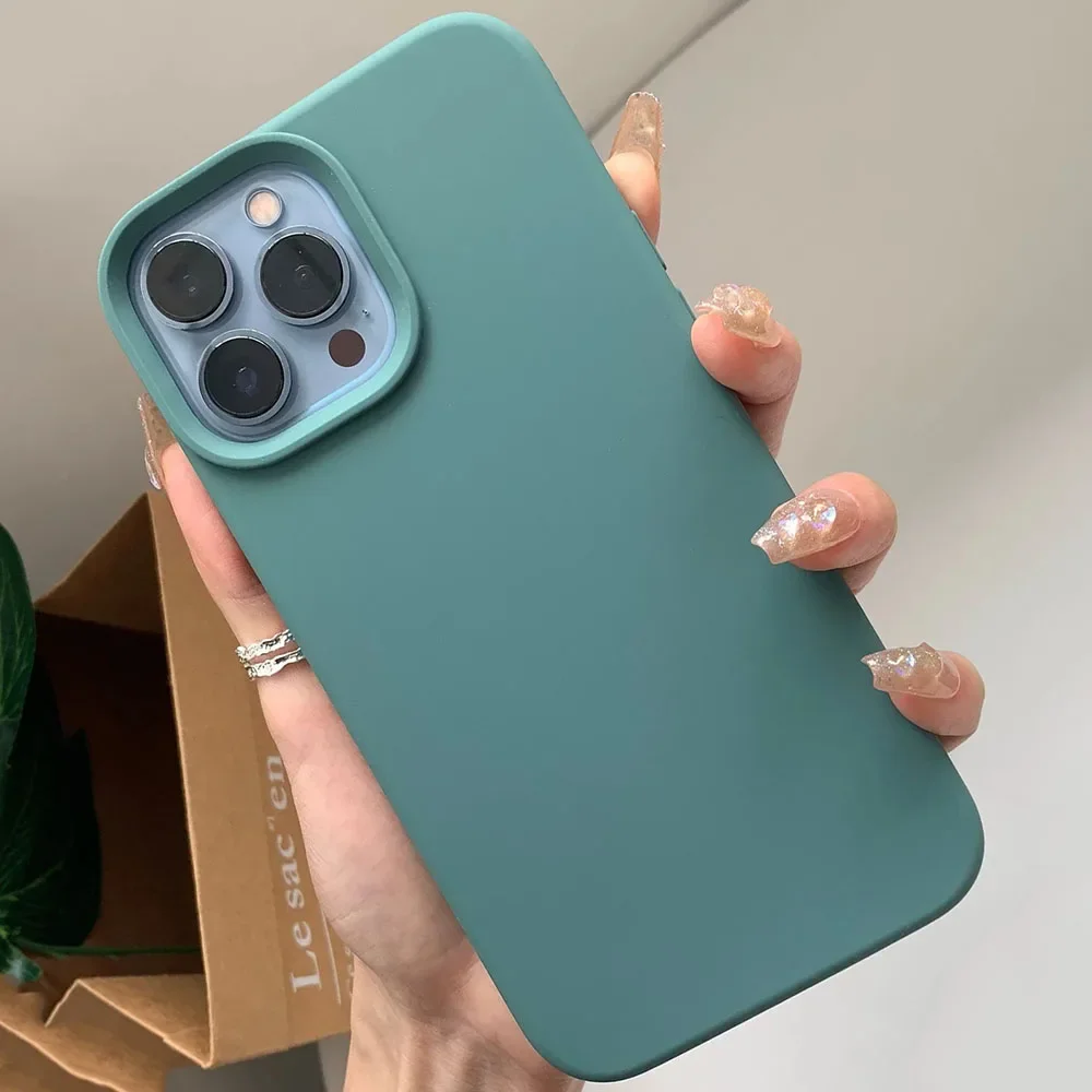 Premium Liquid Silicone Shockproof Phone Case - Luxury Protection in Sleek Design