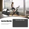 Rubber Exercise Bike Mat Noise Reduction Exercise Bike Mat Set for Indoor Cycling Elliptical Training for Stationary for Home 3