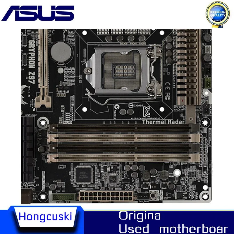 Asus Motherboard Asus Tuf Gryphon Z97 ASUS GRYPHON Z97 M-ATX