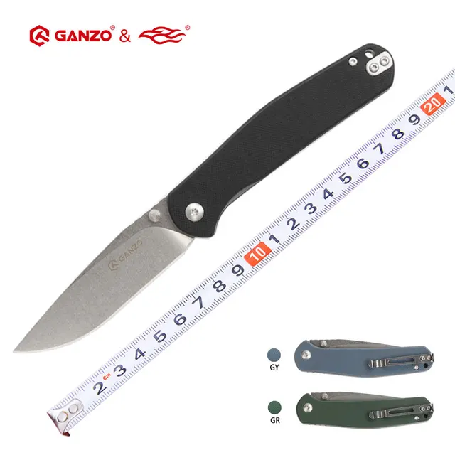 Ganzo Firebird FBknife FH41S D2 blade G10 Handle cuchillo plegable