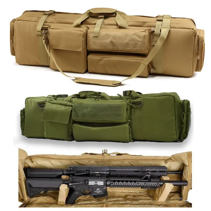 Outdoor sports tactical gun bag 96CM military air rifle holster nylon hunting shooting gun carrying protective bag