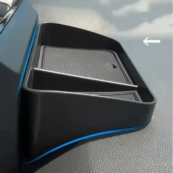 Car Front Dashboard Tray Box Center Console Display Storage Box Hidden Tray Behind Screen Organizer Sundries Tray Accessories 1