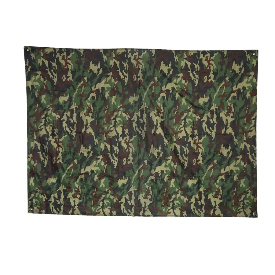 Camouflage Tent Tarp Ultralight Camping Hunting Shelter Waterproof Tarp Tourist Awning Tent Outdoor Camping Survival Tents waterproof tarpaulin waterproof tarp tarpaulin rain cover ultralight tarp