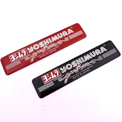 For Honda Yamaha Motor Sticker Exhaust Muffler Decal Cafe Racer Sportster Heat Resistant Aluminium Motorcycle Stickers Motobike