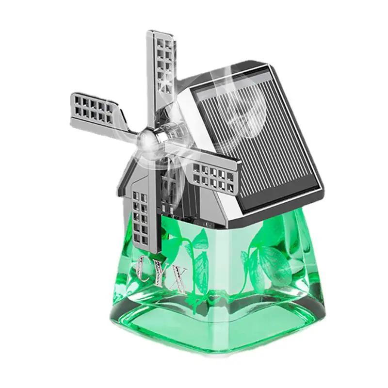 

Ароматерапия на солнечной батарее, декоративный диффузор с вращающимся дизайном, освежитель воздуха на солнечной батарее для автомобиля