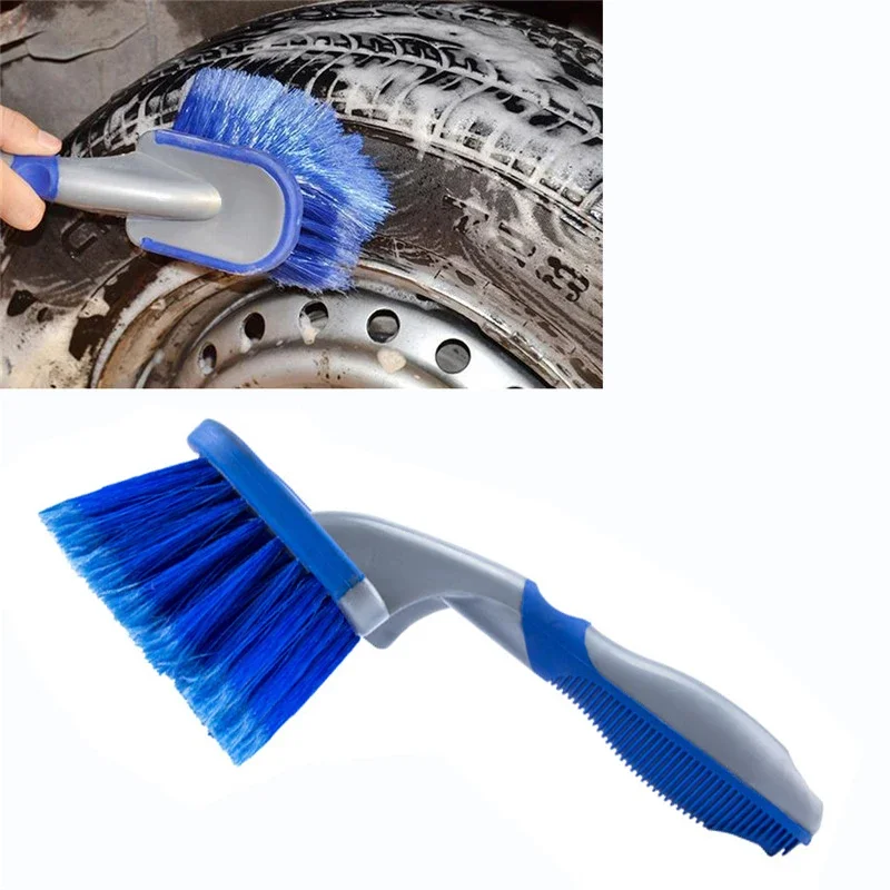

Car Tyre Cleaning Brush Tire Wheel Rim Hub Brushes Auto Washer Vehicle Body Surface Wheel Scrub Cleaner Tool