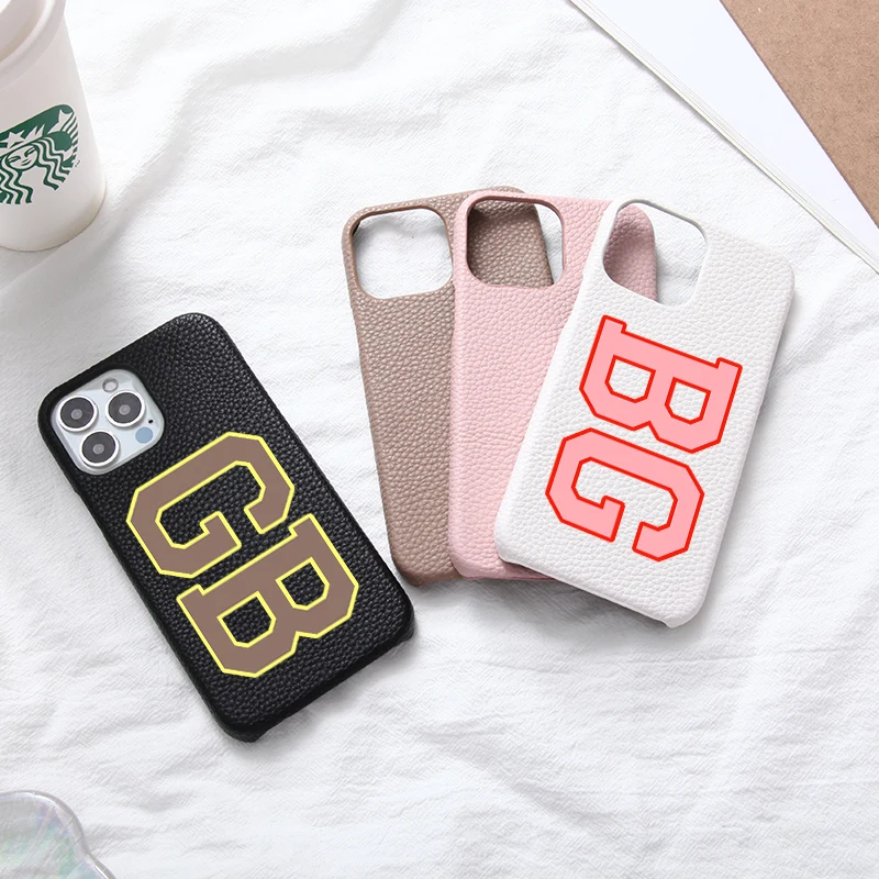 iphone 13 pro max case Initial Letter Personalized Customize Your Name Leather Phone Case on for iphone 13 12 11 Pro Max X XS XR 7 8 Plus Luxury Cover iphone 13 pro max wallet case