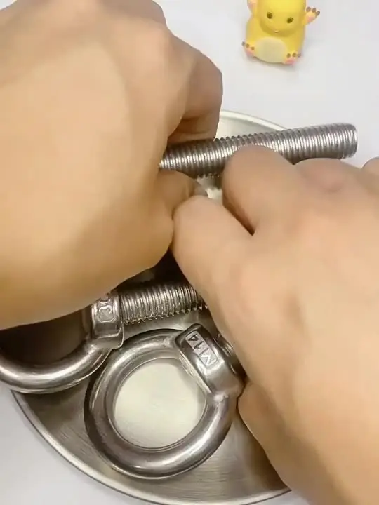 Lin R&eacute;bellion Ne Pas Faire Anneau De Levage Femelle M6 &Eacute;laborer Facette Salut