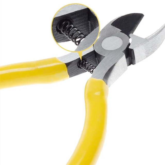 Mini Pliers Diagonal Pliers Round Bent Needle Nose Cutter Handcraft Beading Insulated Plier For DIY Small Jewelry pliers tools 6