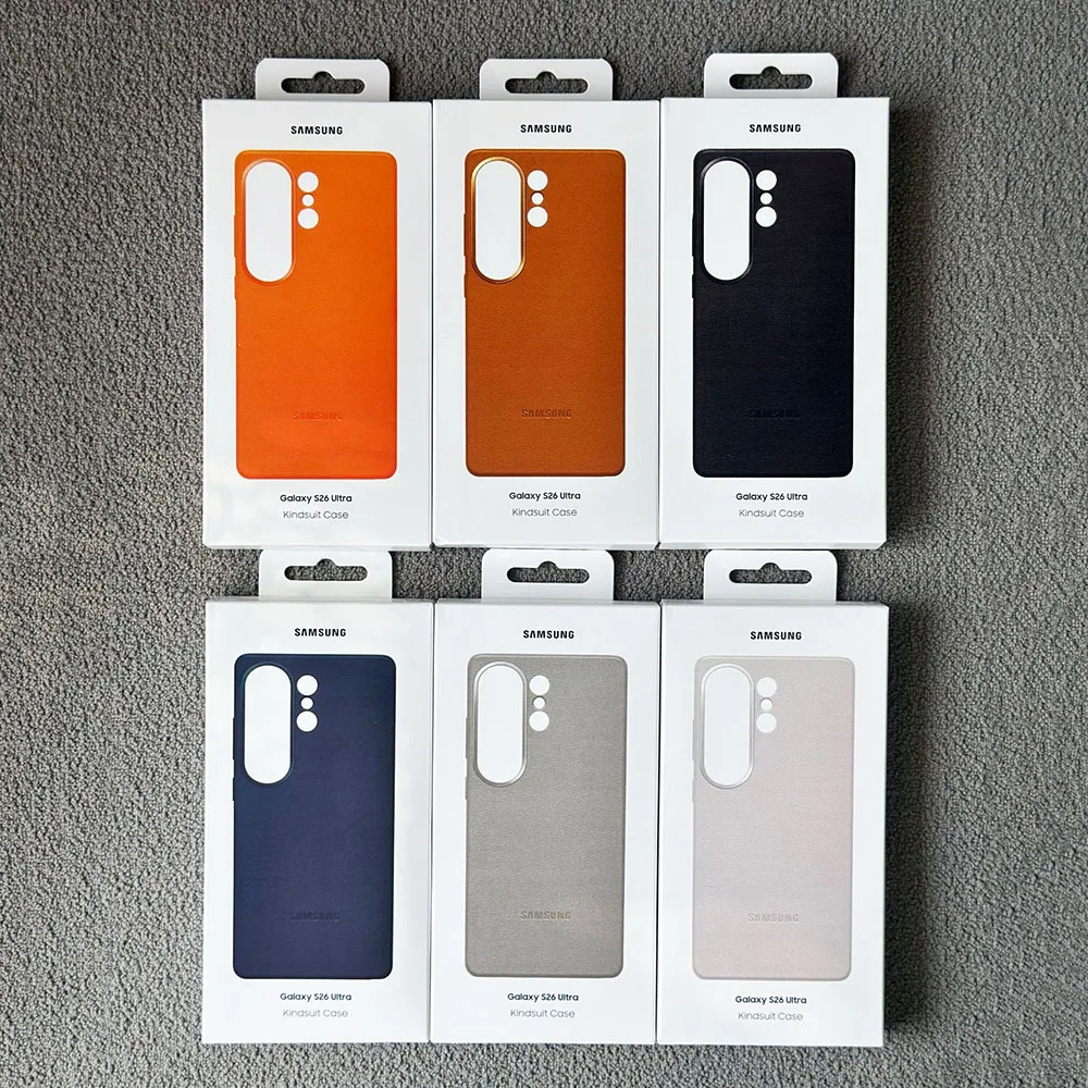 Original Luxury Leather Phone Cover – Shockproof Protective Back Shell