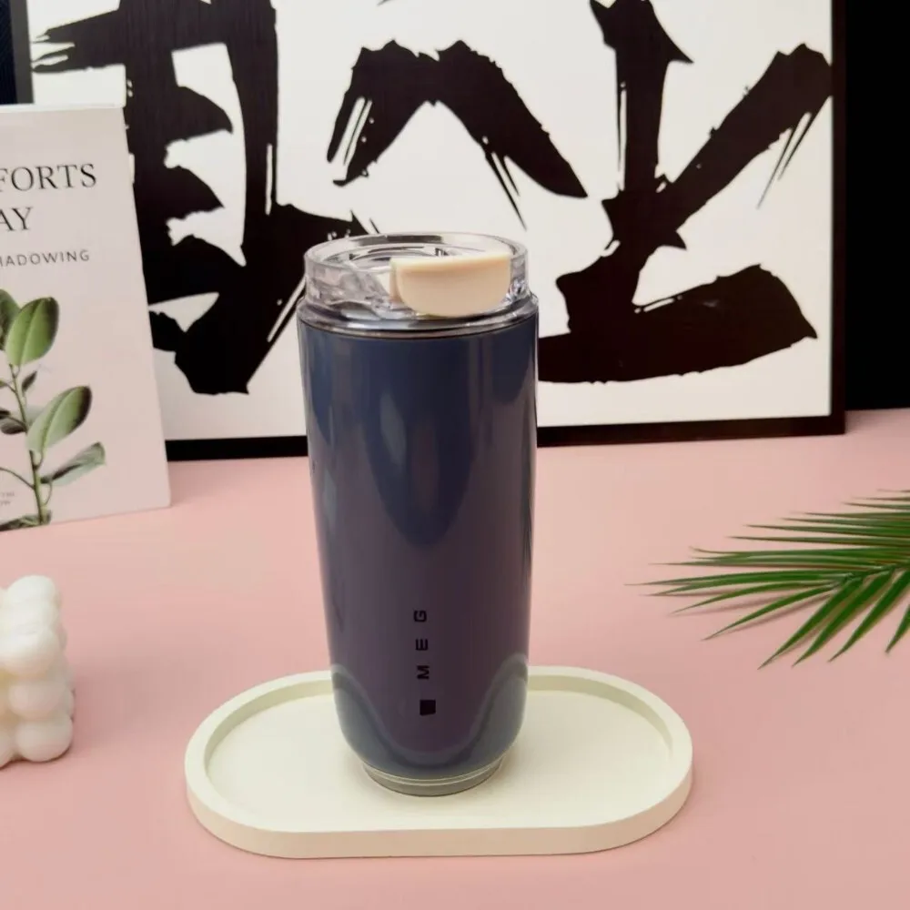 ספל נסיעה מבודד נירוסטה לשתיית משקאות חמים וקרים מושלם לקפה ותה לשימוש בחוץ במחנאות ובמשרד