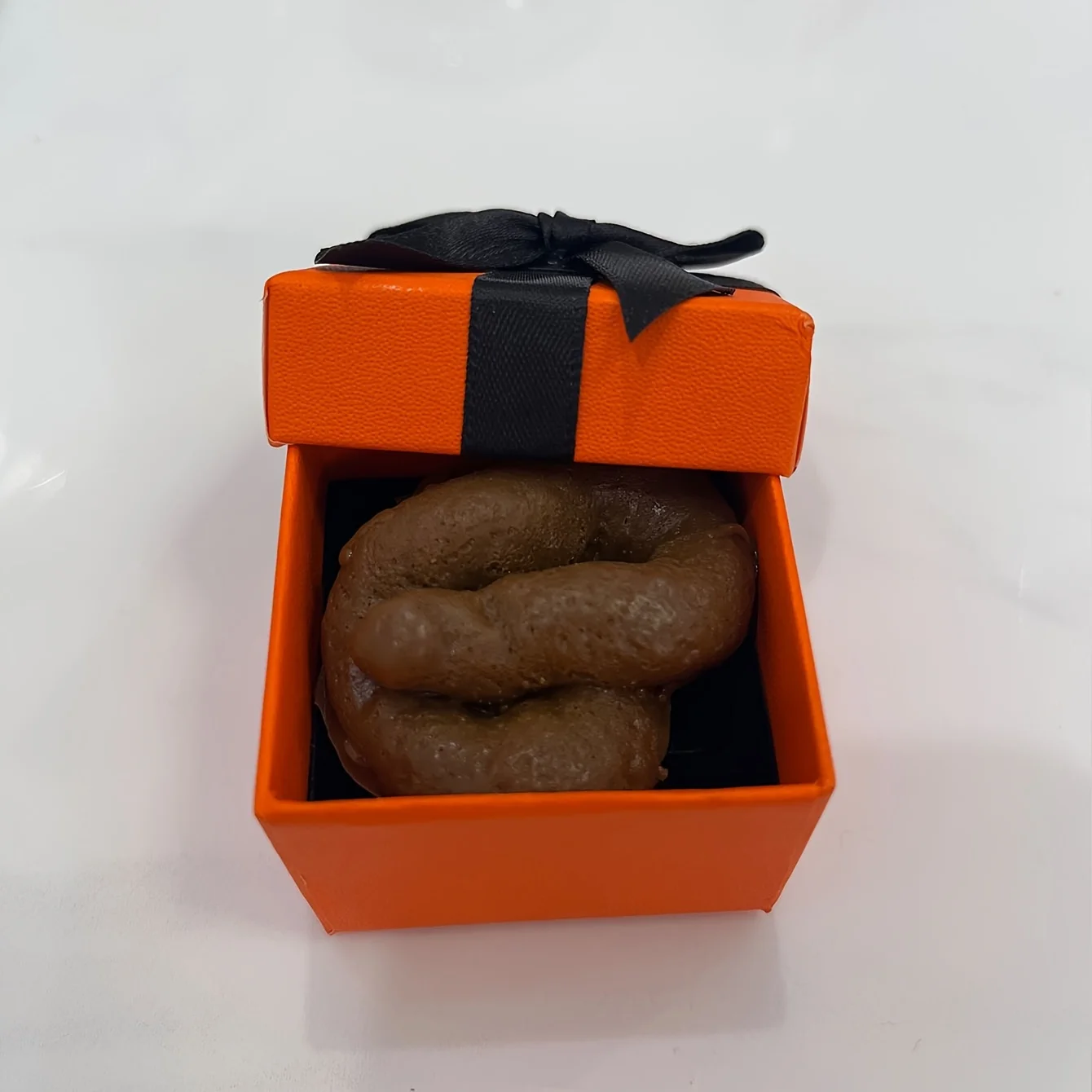 wiele ujęć realistycznej miękkiej zabawki fałszywego gówna