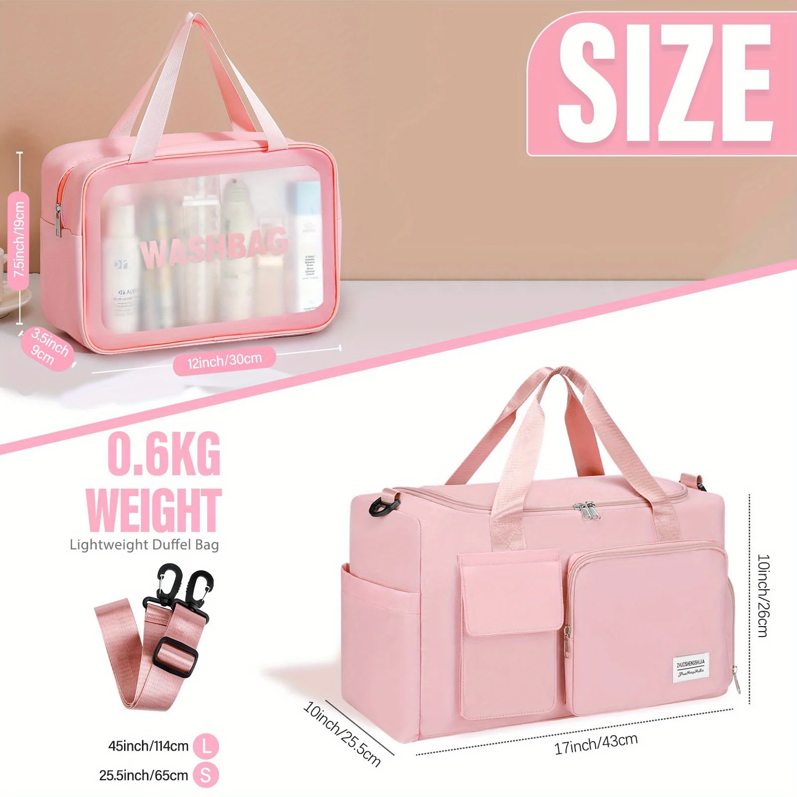Travel. Gym Duffel Bag 2