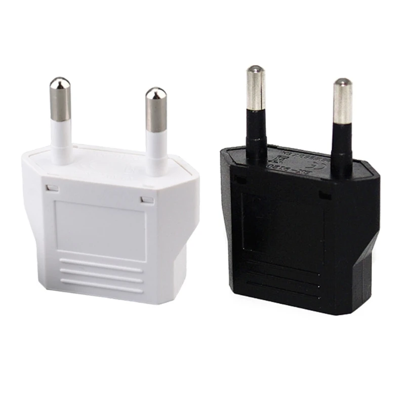 

European to US Plug Adapter Travel European to American Outlet Plug Adapter Dropship
