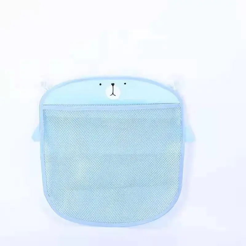 Baby Shower Toy Cute Bunny Bear Net Toy Storage Bag Strong Suction Cup Kids Shower Game Bag Child Bathroom Organizer Water Toys