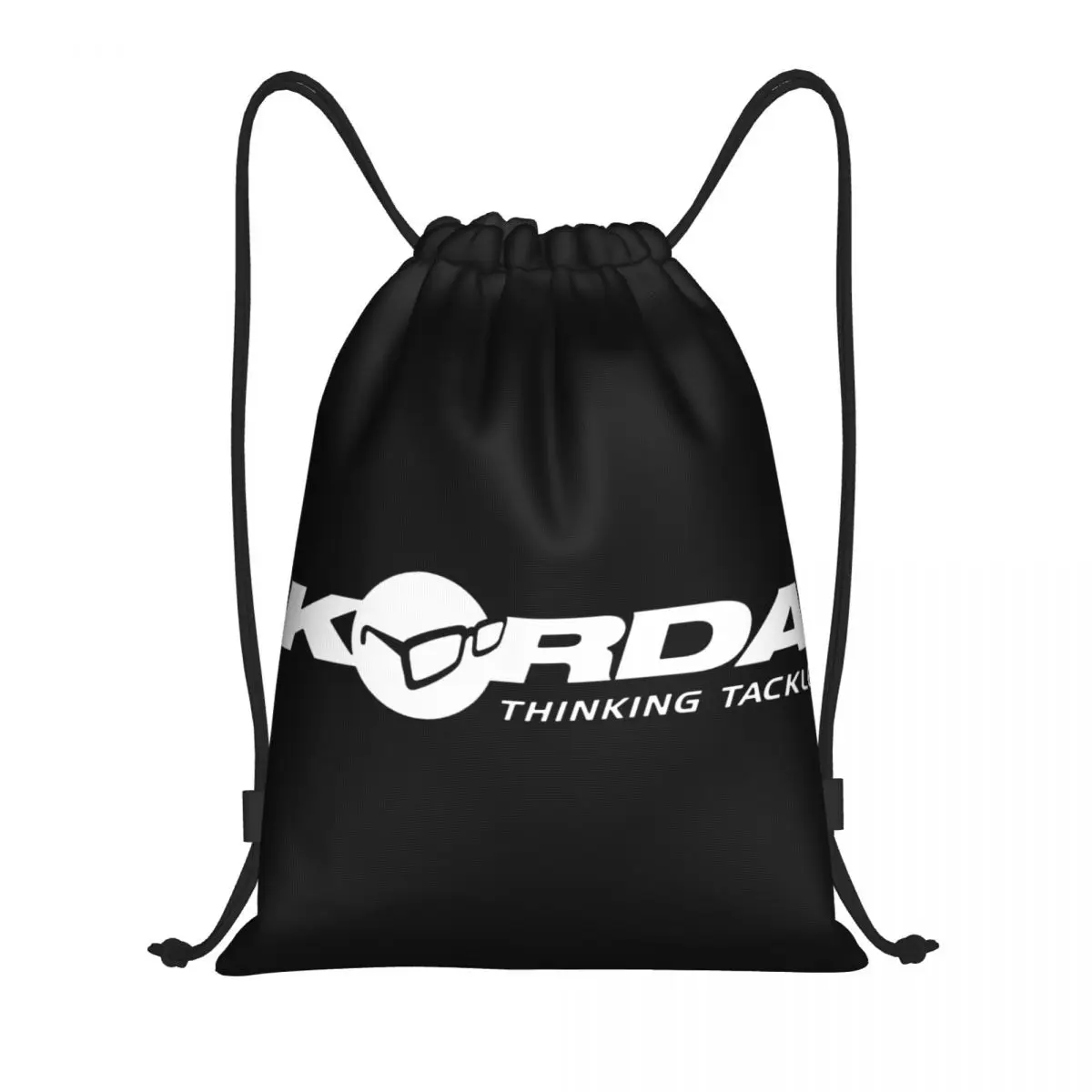 

Korda Fishing Logo Drawstring Bag Men Women Foldable Sports Gym Sackpack Fish Carp Fisherman Gift Training Backpacks