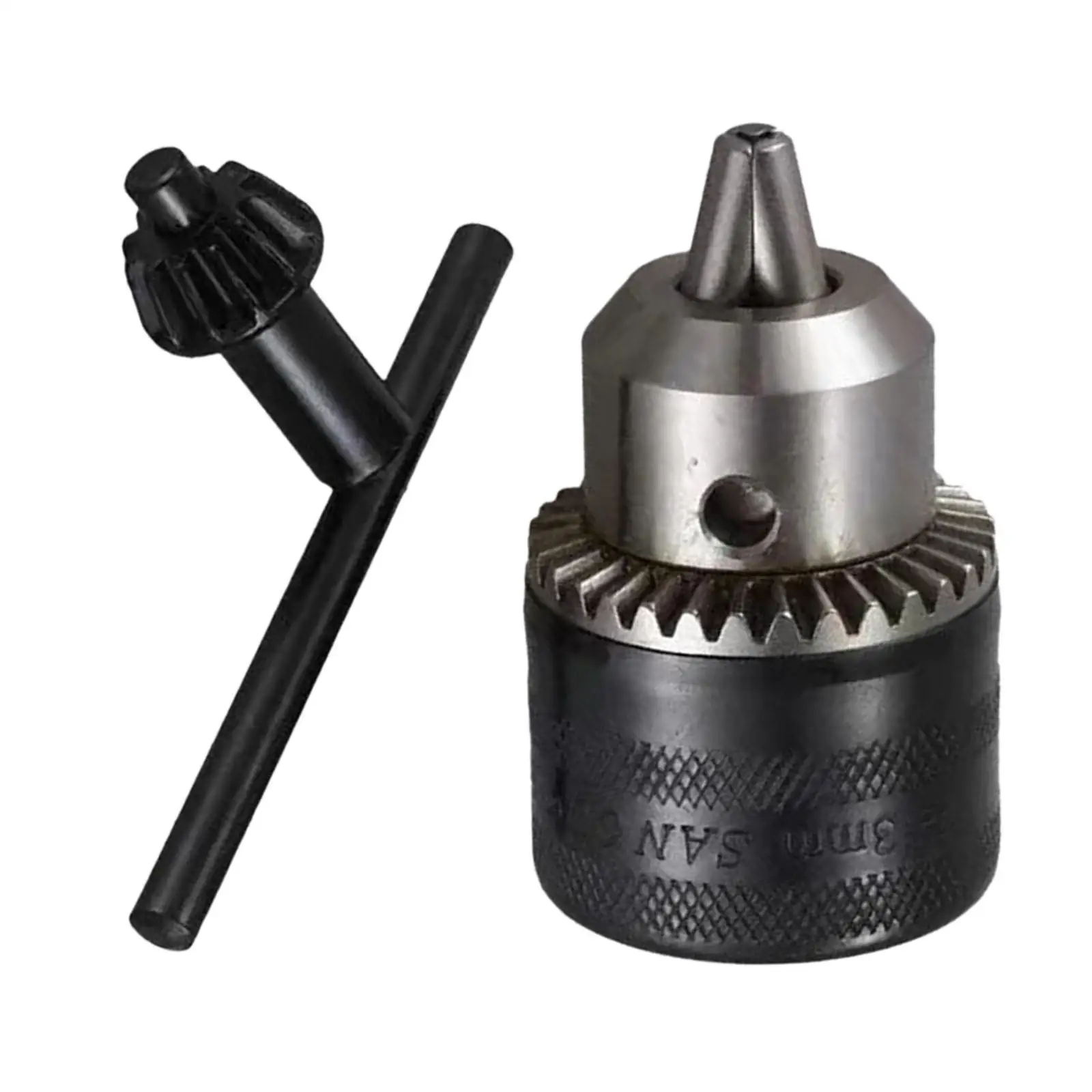 1.5-13mm Drill Chuck B16 Tapered Bore Drill Chuck Heavy Duty Sturdy Socket Adapter for Electric Drill Clamping 1/2
