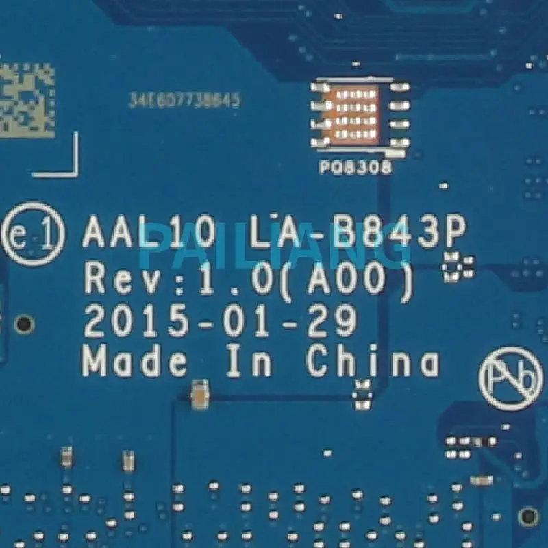 la-843p 07cv2g 0m94d0 0hd0r2 05k7k8 3805u i3 i5 i7, vga