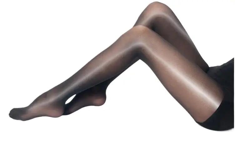 

Women's Sexy Shiny Glossy Oil Pantyhose Tights good quality One Line Crotch oil Stockings ultrathin for summer breathable