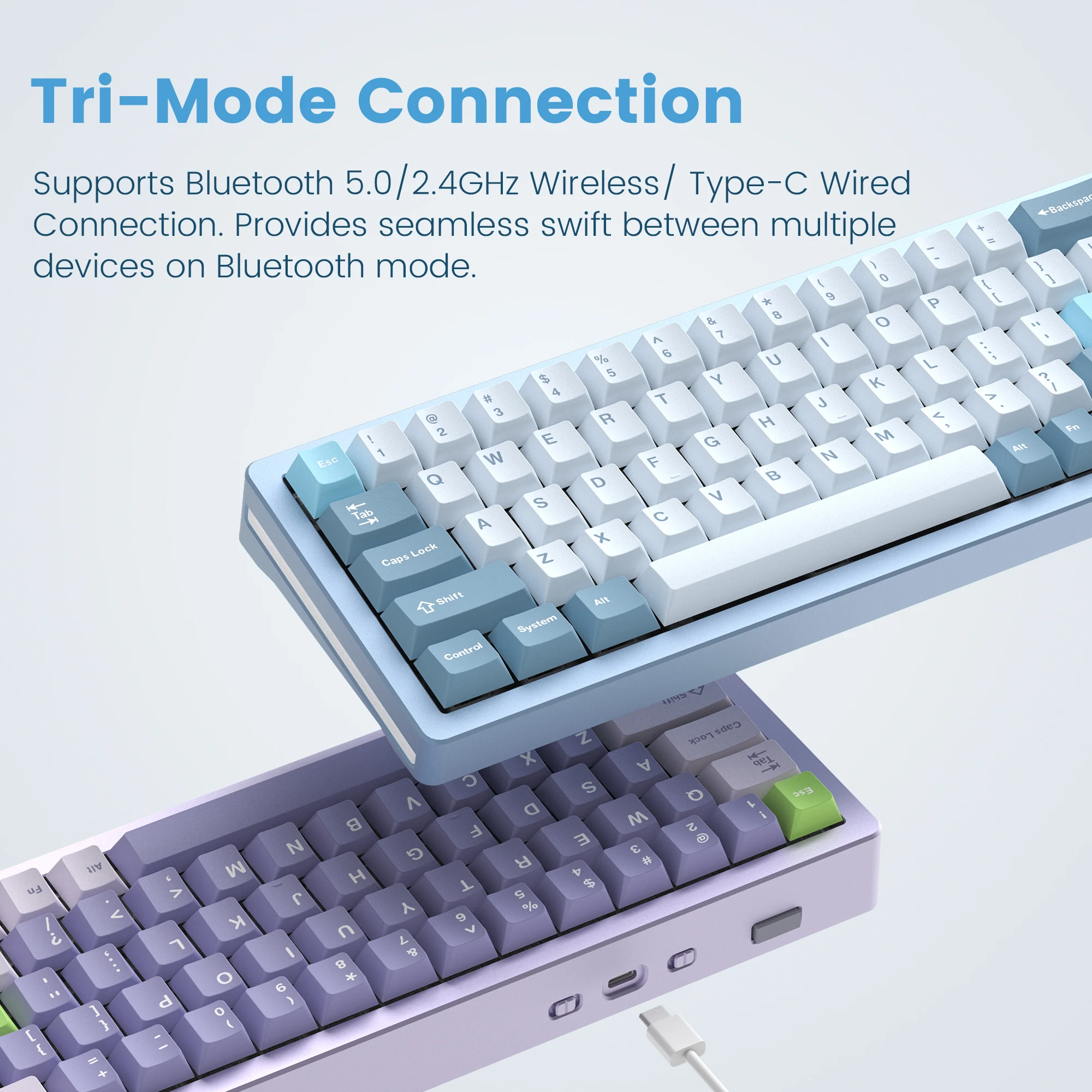 Womier S-K71 フルアルミガスケットキーボード Amazon.com: Womier SK71 75% Gaming Keyboard, Aluminum Alloy