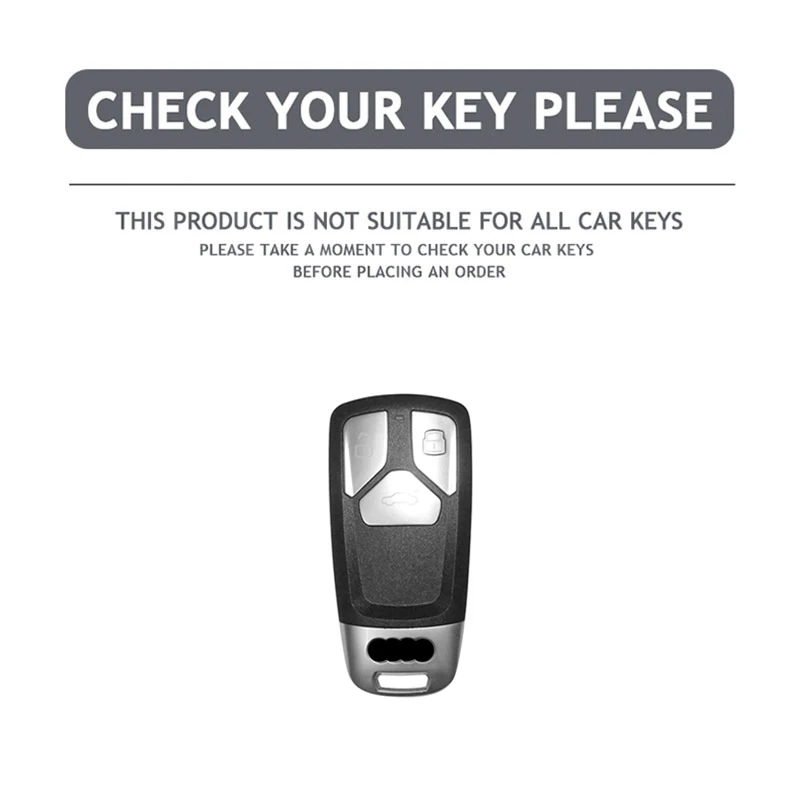 Portachiavi-in-metallo-con-telecomando-per-auto-portachiavi-per-Audi-A4-B9-A5-A6-8S-8W.jpg Portachiavi in metallo con telecomando per auto portachiavi per Audi A4 B9 A5 A6 8S 8W Q5 Q7 4M S4 S5 S7 TT TTS TFSI RS supporto senza chiave - Portachiavi in metallo con telecomando per auto portachiavi per Audi A4 B9 A5 A6 8S 8W