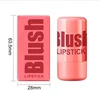 Milk Makeup Blush Stick Lip Tinted Cooling Water Jelly Tint Jelly Blush Stick Watercolor Multi-Use Matte Blush Makeup 6