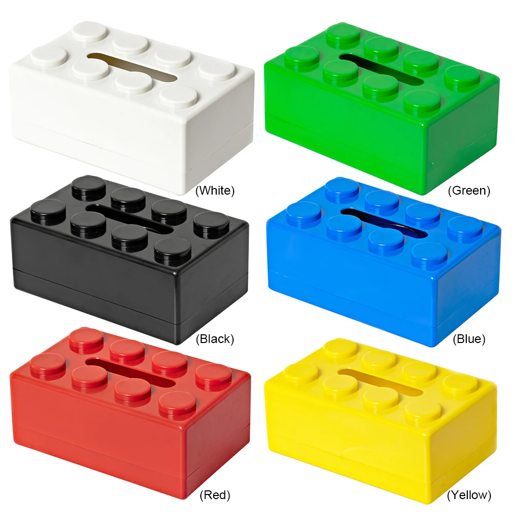Tissue Box Cover Rectangular, PU Leather Tissue Box Holder For Kleenex, Napkin