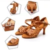 Woman Dance Shoes For Dancing Latin Shoes For Women Girls Ballroom Shoes Ladies Modern Tango Jazz Performance Shoes Salsa Sandal 3