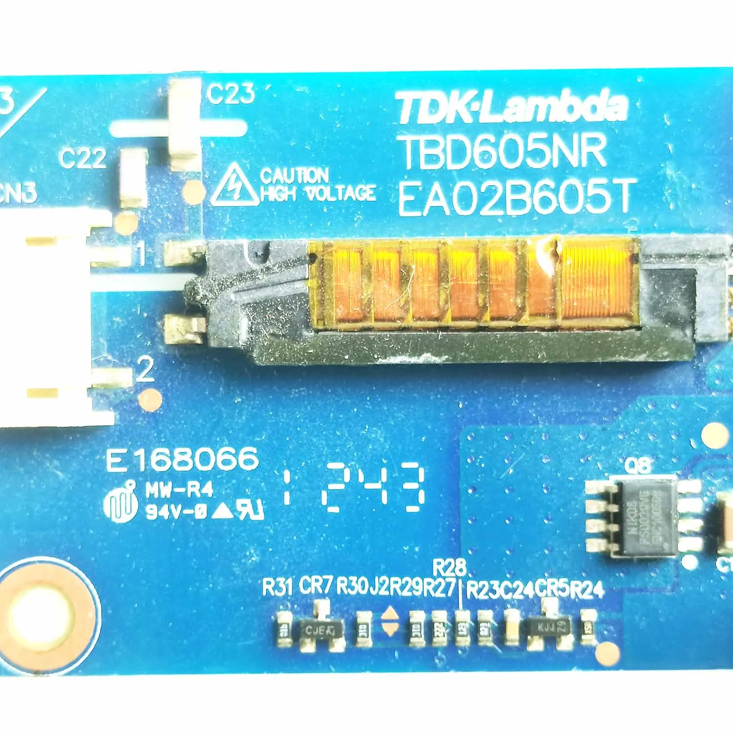 고전압 TDK 람다 MW-R4 인버터, TBD605NR, EA02B605T, E168066