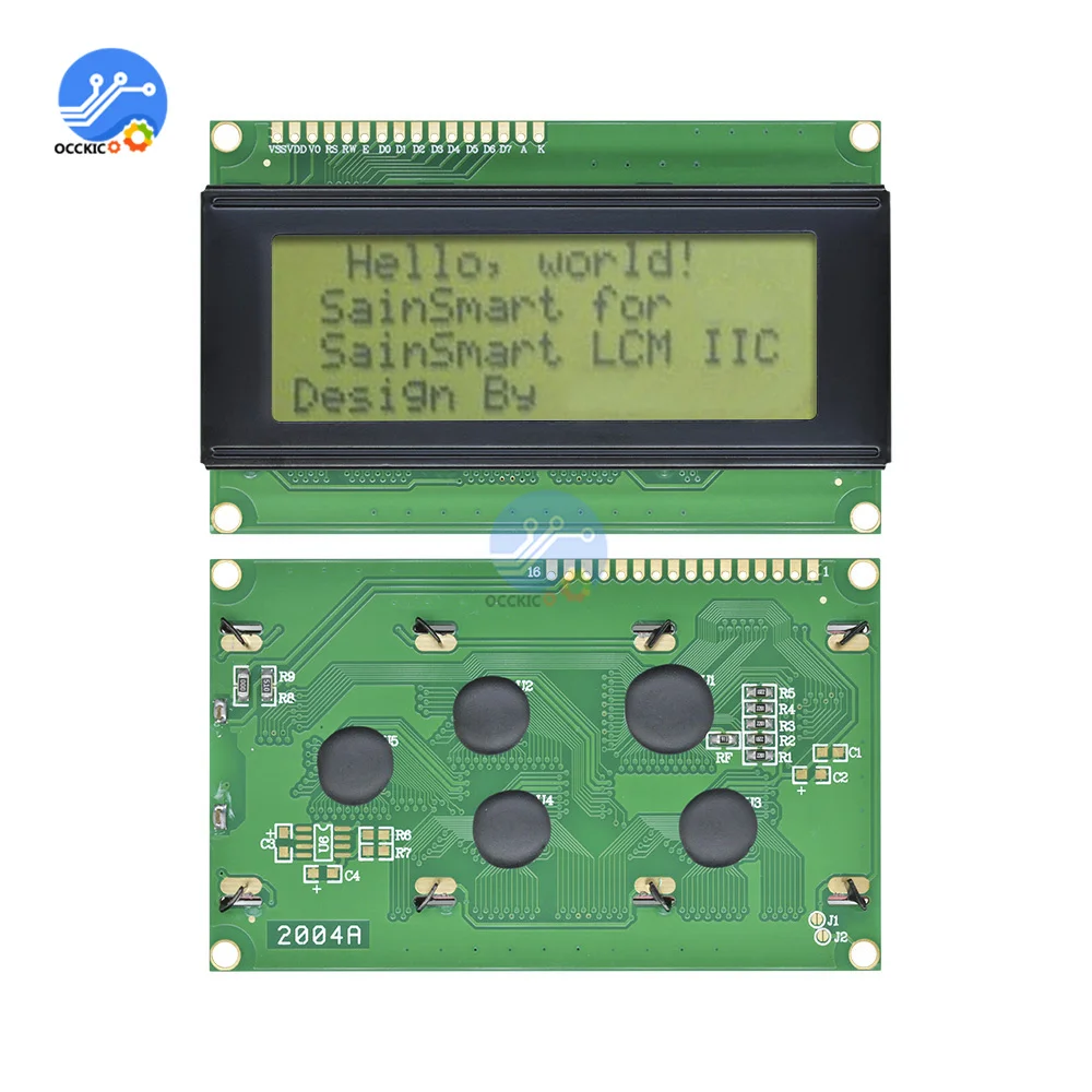 LCD2004 2004 20x4 2004A Blue/Yellow Green/White Screen SPLC780D Character LCD 5V 3.3V Display Module