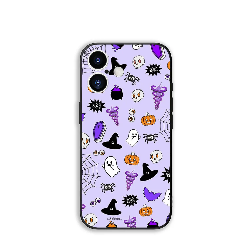 Spooky Little Ghost Halloween Pumpkin Phone Case