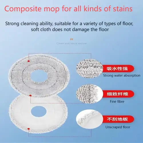 Fit For (Roborock Qrevo Edge / EdgeC / Edge S5A / 5V1 / Curv) Vacuum Parts Main Roller Side Brush Hepa Filter Mop Cloth Dust Bag - Image 4
