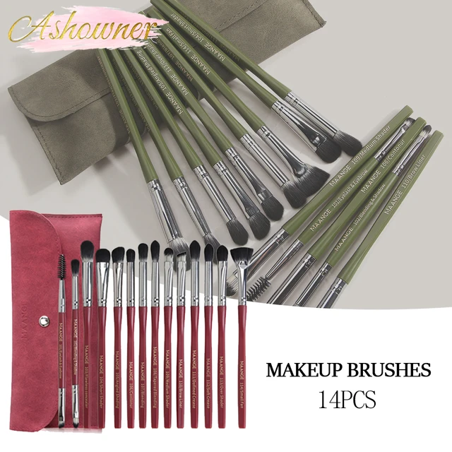 14PCS Soft Fluffy Makeup Brush Set Foundation Blush Powder