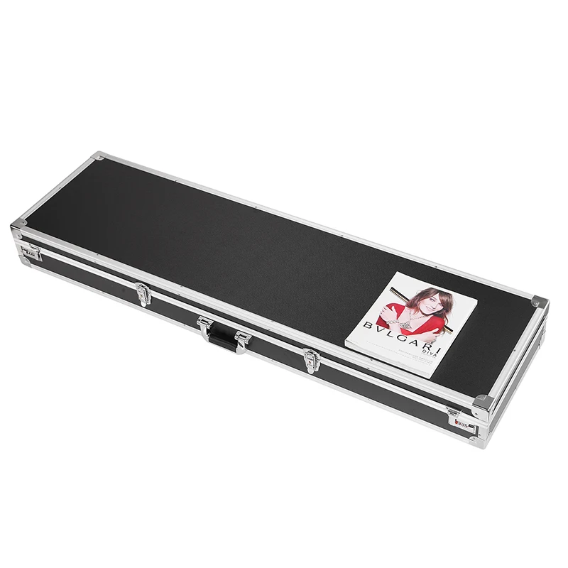 Long Tool Case Locked Large Rectangular Gun Receiving Box Flat Storage Iron  Aluminum Alloy Super Capacity Collection 4