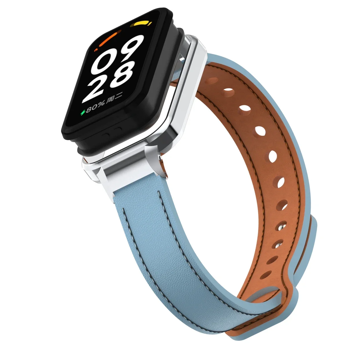 Premium Leather Double-Fastener Replacement Strap