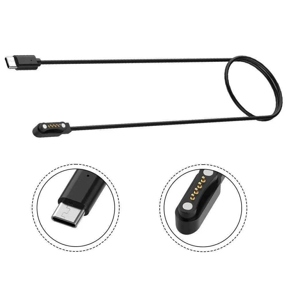 For PLAUD Note AI Voice Recorder Charger 1m Magnetic Charging cable Conference Recording Pen Charging Cable Data Line